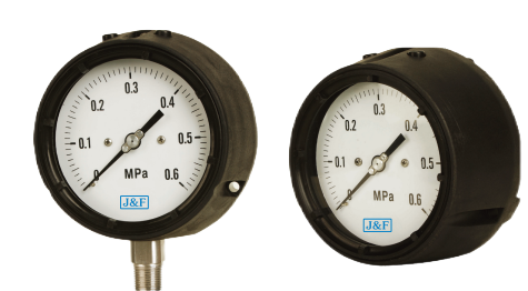   聚丙稀外壳安全型压力表（普通）防腐